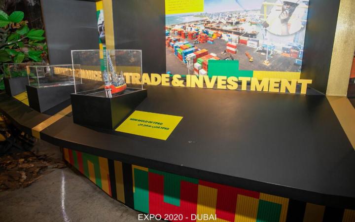 Publicity of Accra World Book Capital, 2023 at Expo 2020 Dubai